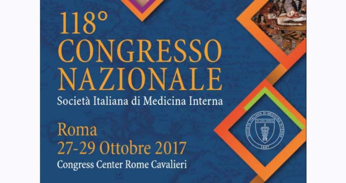 118° CONGRESSO NAZIONALE SOCIETA’ ITALIANA DI MEDICINA INTERNA (SIMI)