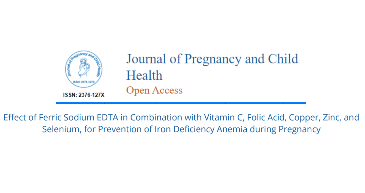 Pubblicato nuovo studio clinico su Ferachel ed il suo uso in gravidanza